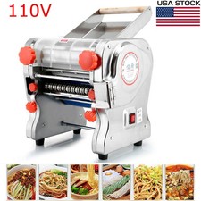 110V Electric Pasta Maker Dumpling Skin Noodl...