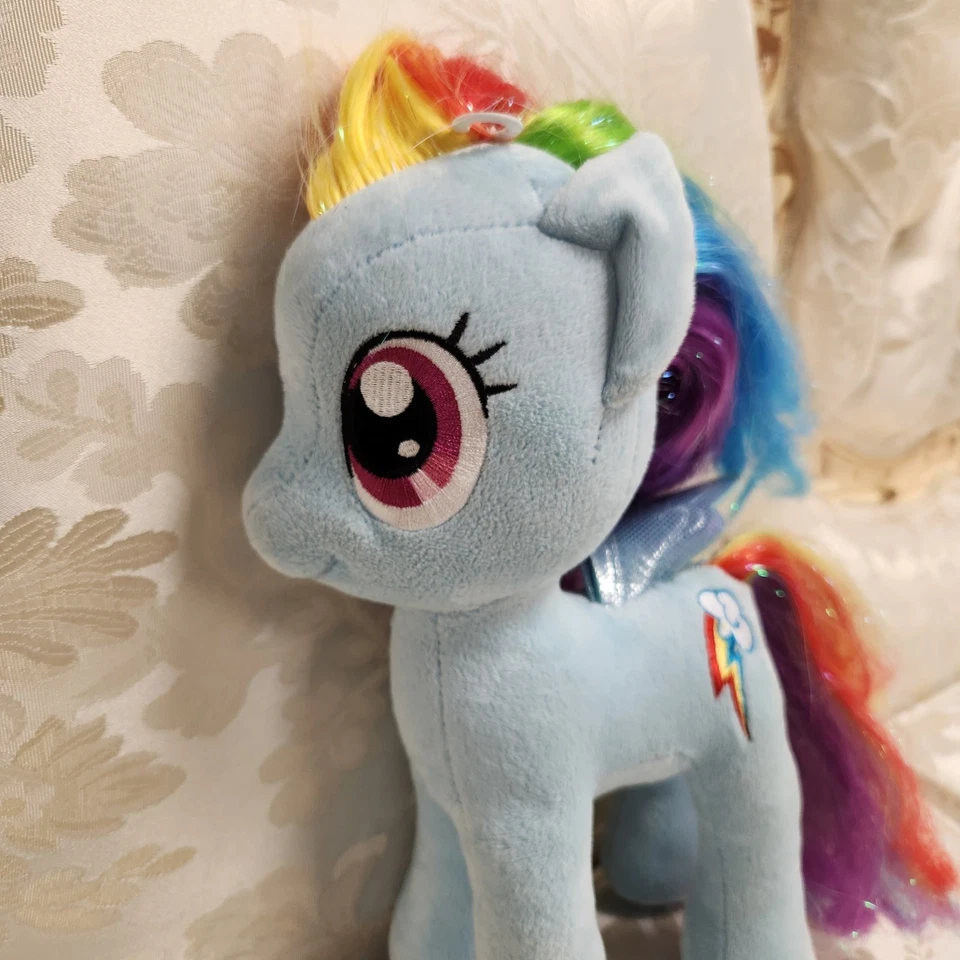 Aurora My Little Pony 2014 peluche arco iris tablero  Foto 3 de 4