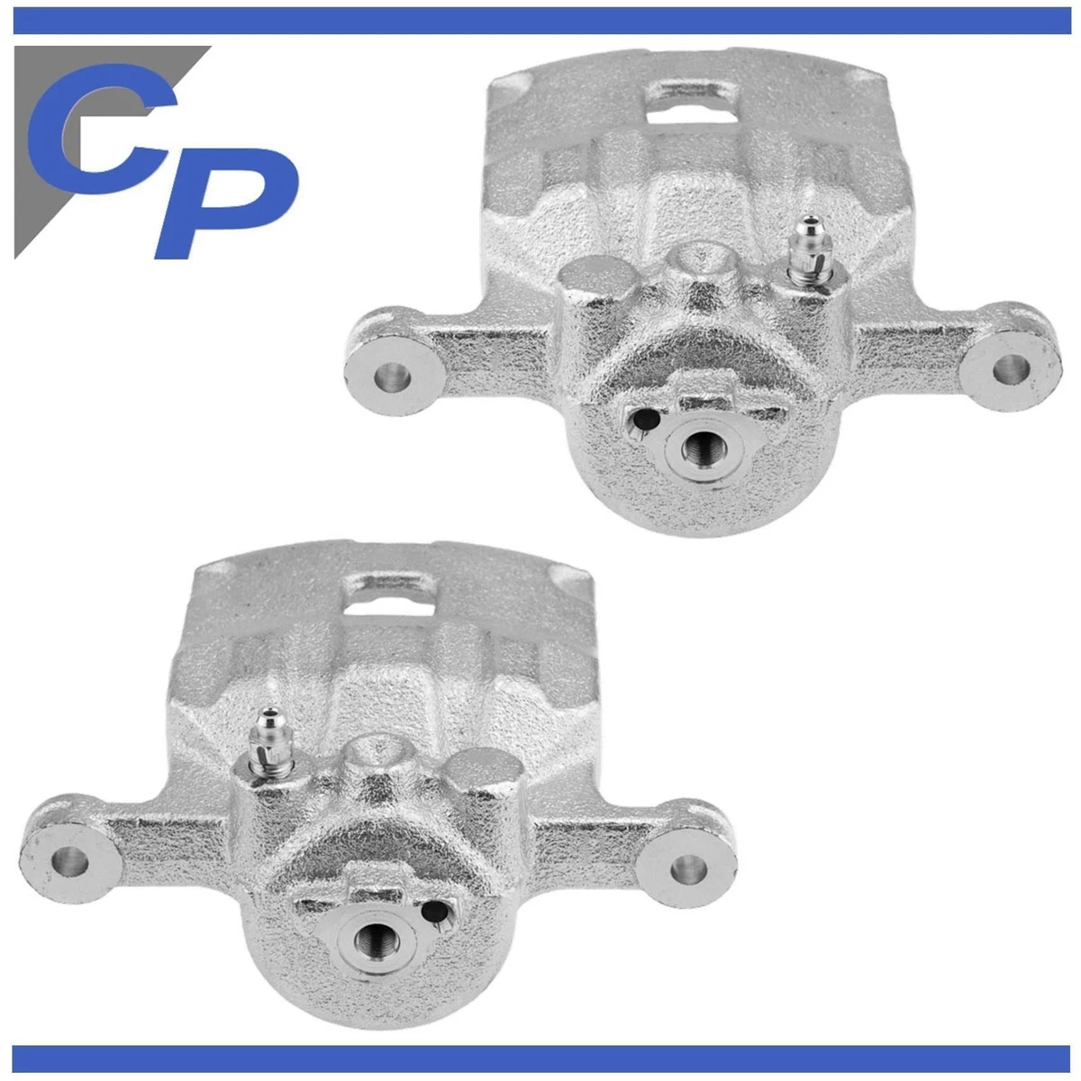 Juego De 2 Discos De Freno Ventilados (258 Mm) + Pastillas Delanteras Para Ford Fiesta MK6 – Incluye Kit De Montaje, E-approved