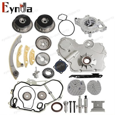 For 09-17 GM 2.4L Ecotec Timing Chain Kit VCT Selenoid Actuator Oil Water Pump