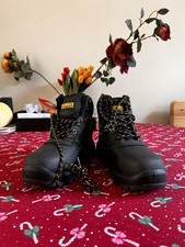 BRAND NEW | DEWALT Douglas Black S3 Safety Boots | UK 6