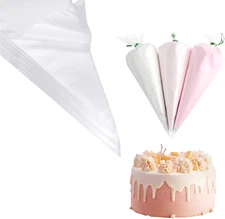 Piping Bags,100 Pieces anti Burst Piping Bags, 12 Inches, Icing Piping Bags, Dis