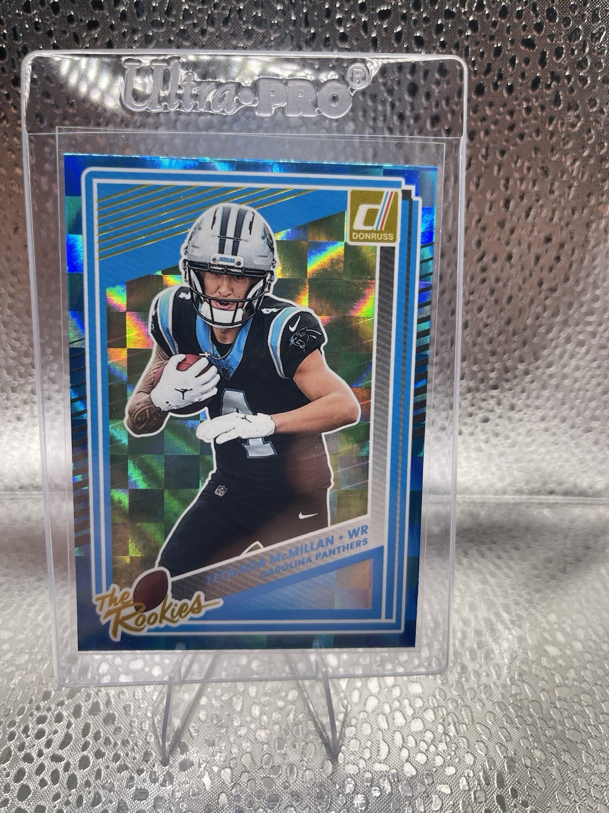 2025 donruss tetairoa mcmillan #34 The Rookies Card Blue