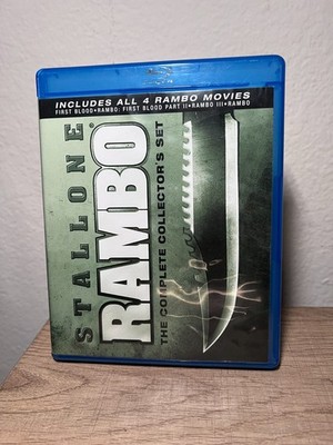 RAMBO The Complete Collector's Set, 4 movies (Blu-ray)