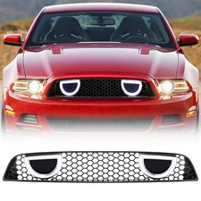 American Modified Front Grille For 2013-2014 Ford Mustang Gt V6 Matte Black American Modified Front Grille For 2013-2014 Ford Mustang Gt V6 Matte Black