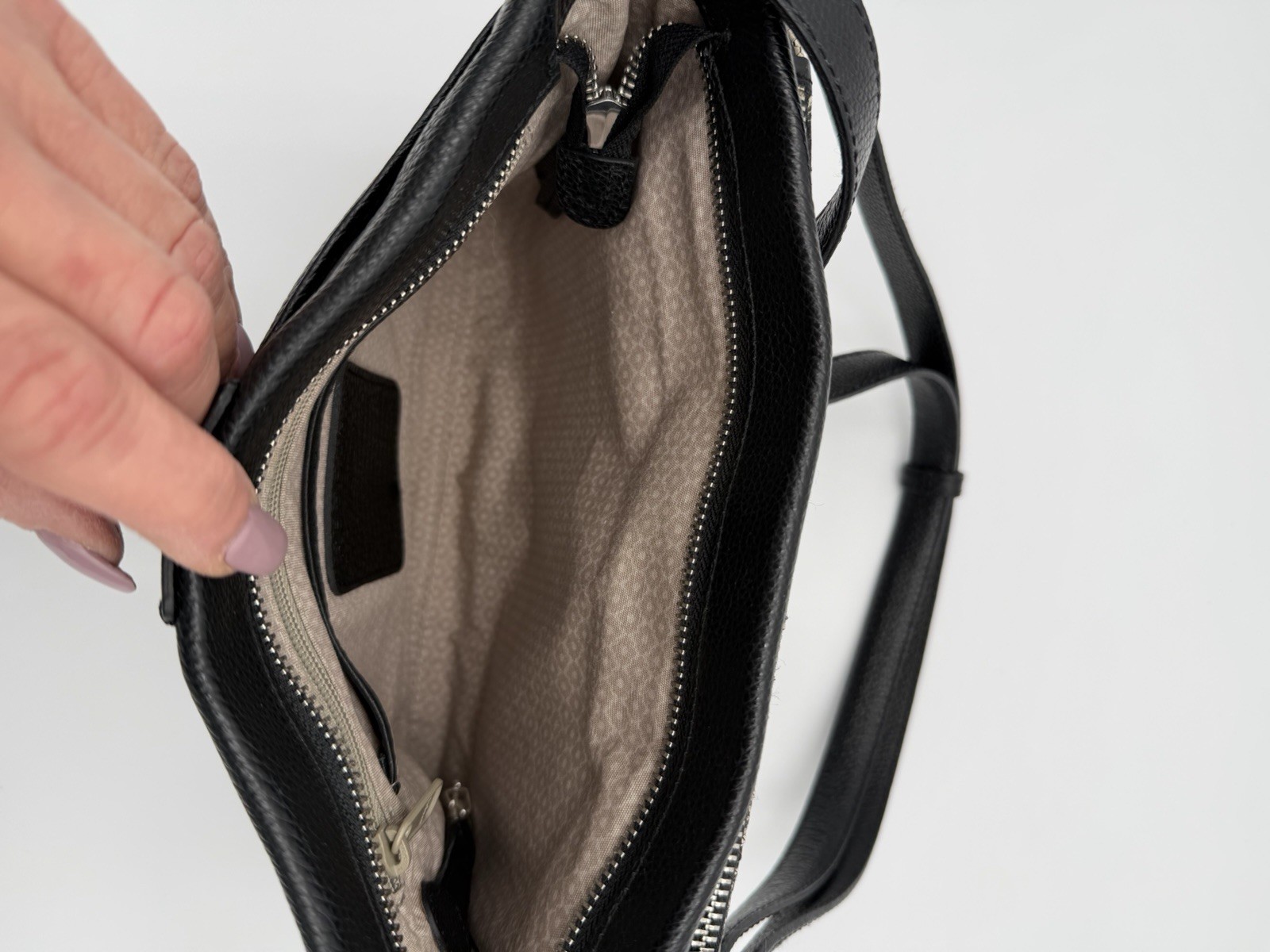 Brighton Pretty Tough Python Black Studded Crossb… - image 8