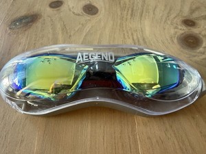 Aegend Swim Goggles Swimming No Leaking Full UV Protection Anti-Fog Black