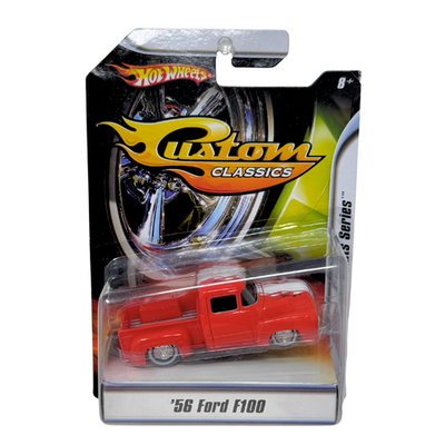 Hot Wheels Custom Classics 1956 Ford F100 Pickup Fresh Paint 1:50