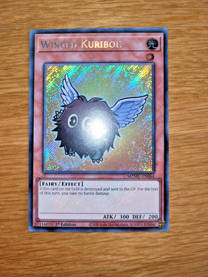 Yugioh Winged Kuriboh MZMU-EN064 English 1st Edition Secret Rare Chibi