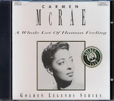 CD Carmen McRae - A Whole Lot Of Human Feeling