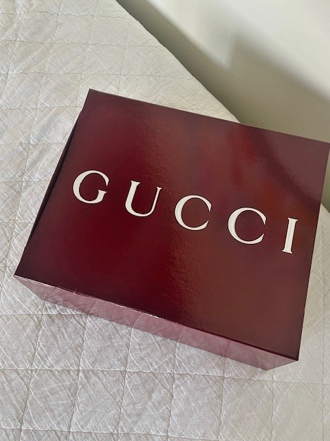 Gucci GG Emblem Large Tote Bag — Sage Green Authentic Dust  display picture 3