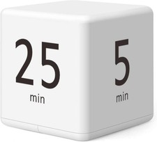 Visual Cube Timer for Time Management - 5/15/25/45 Minute Settings
