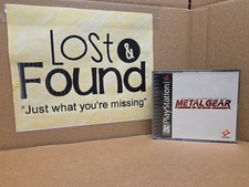 Metal Gear Solid (Sony PlayStation 1, 1999) Case Manual & Disc 2 *NO DISC 1