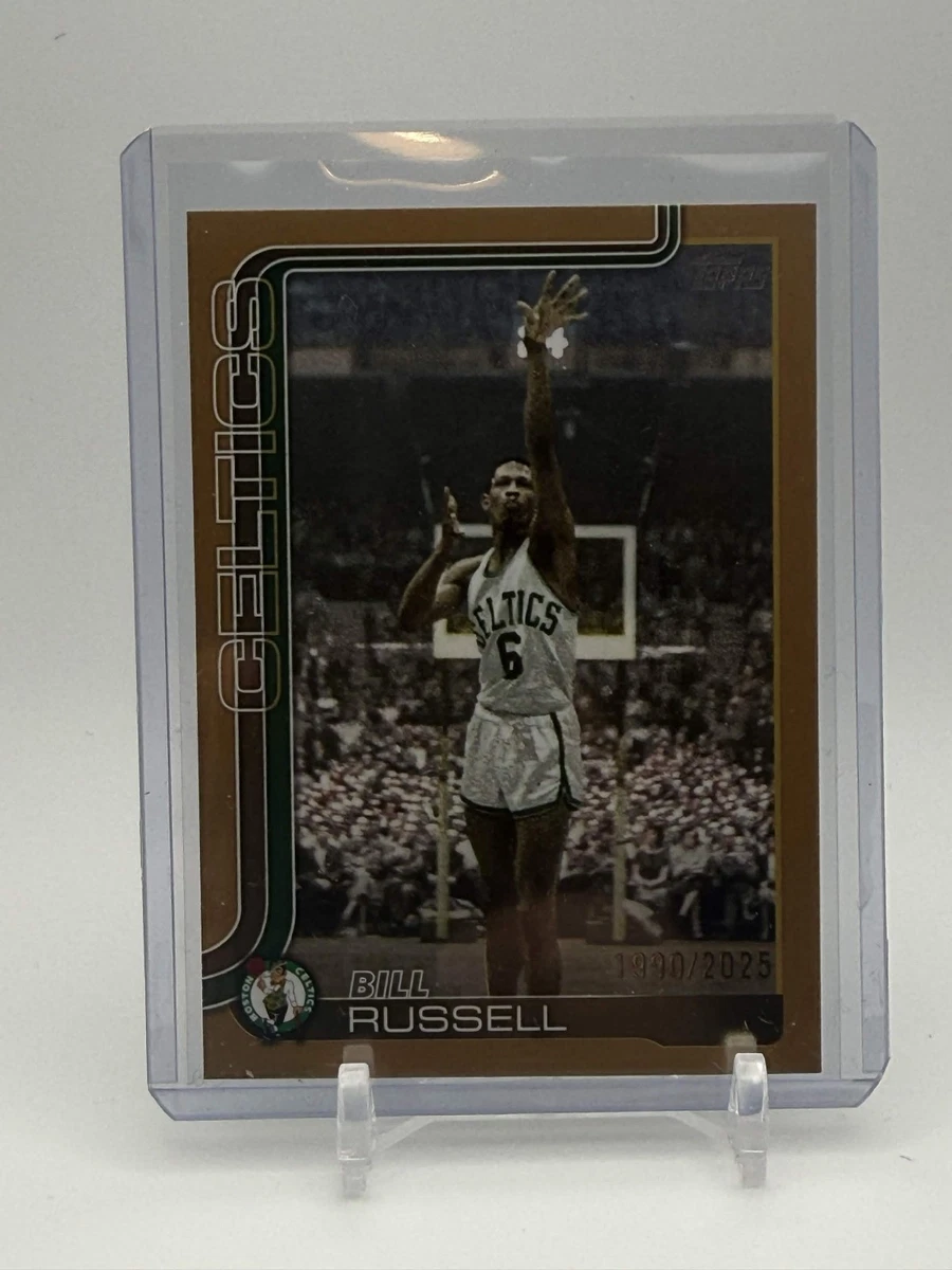 Bill Russell Basketball Serial Numbered Sports Trading Cards