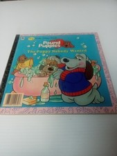 A Big Little Golden Book Pound Puppies The Puppy Nobody Wanted 10270 1986 13L