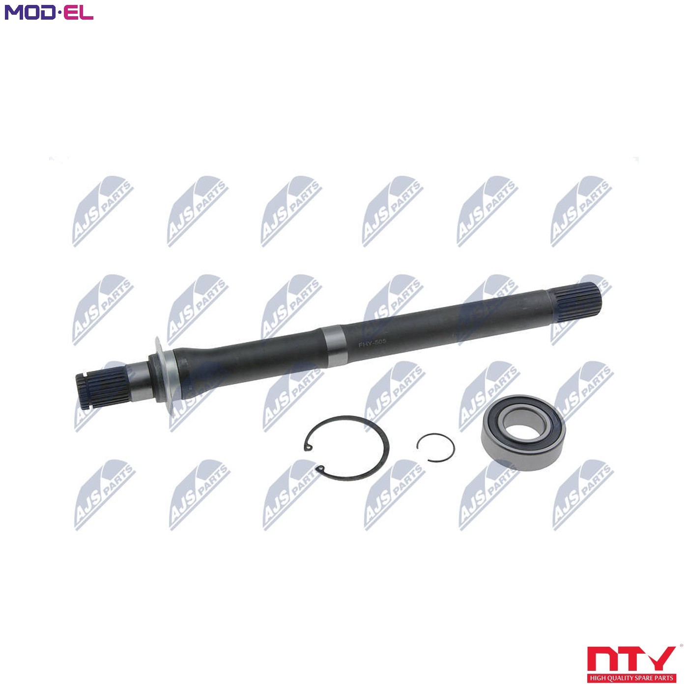 Differential shaft NWP-HY-505 NTY for KIA HYUNDAI - Image 7
