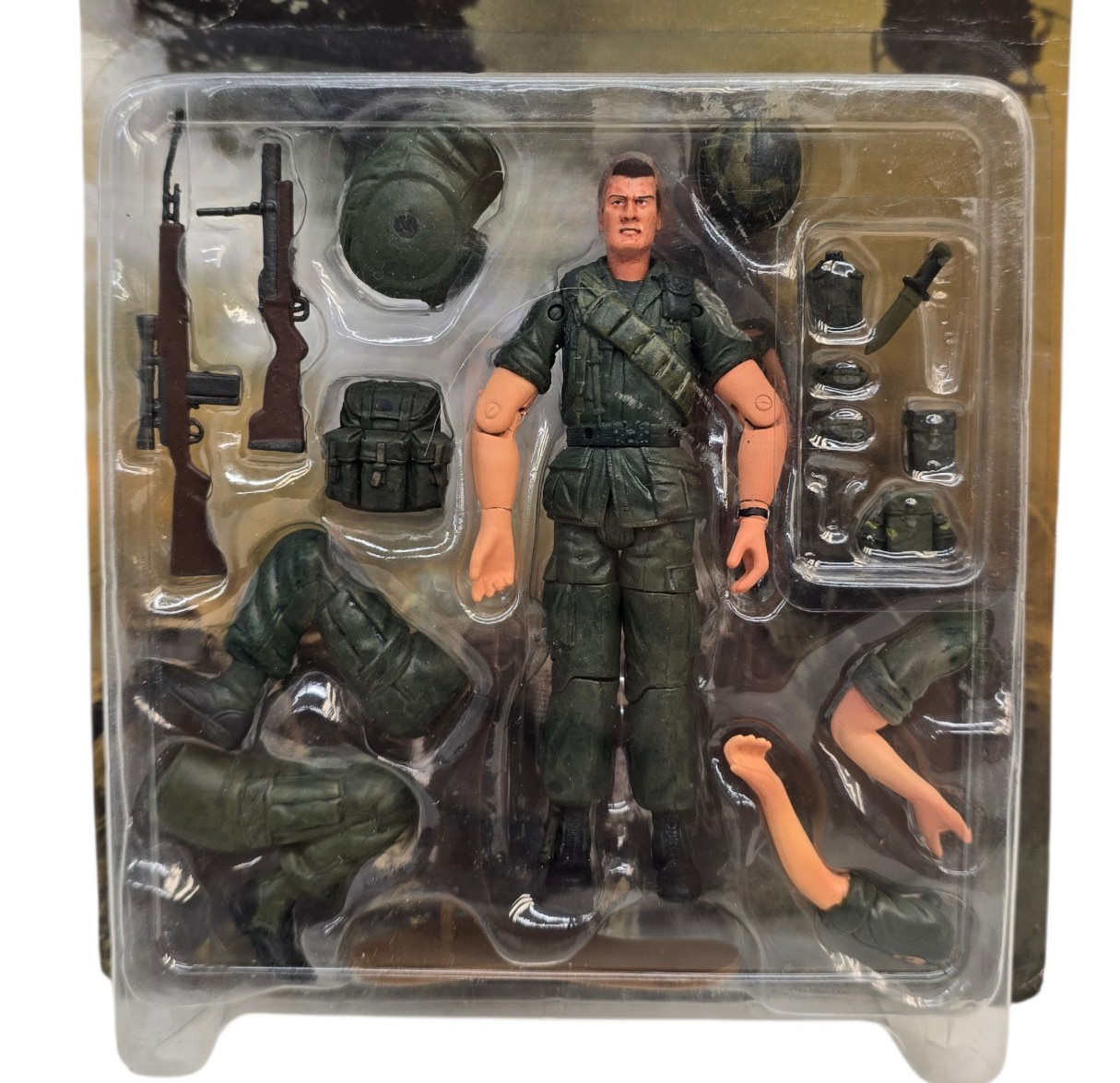 The Ultimate Soldier XD Platoon Movie PVT Chris Taylor Charlie Sheen 1:18 Figure