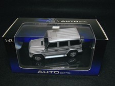 AUTOart Mercedes-Benz G-Wagon LWB 1/43 Diecast Model Car Silver