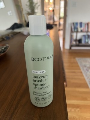 EcoTools Makeup Brush + Sponge Shampoo Remove Makeup & Impurities From Tools 8oz
