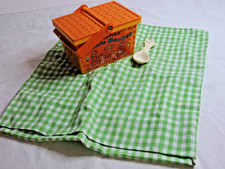 VERY RARE  Vintage Fisher-Price Picnic Basket - 677