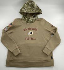 NIKE WASHINGTON FOOTBALL REDSKINS SALUTE TO SERVICE HOODIE, YTH MEDIUM 10/12 DM