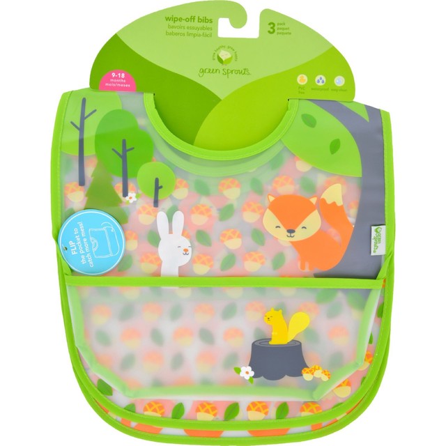 green sprouts bibs