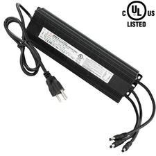 UL Listed 250W 12v LED Light power supply Driver Heavy Duty waterproof + DC plug