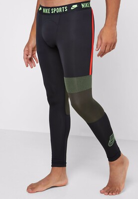 Nike Pro Sport Clash 3/4 Tights (Black 