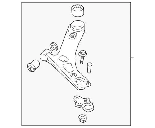 Genuine Kia Lower Control Arm 54500-3W102