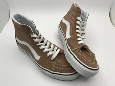 Vans Authentic Old Skool Sneaker  Tiger's Eye  SK8-Hi Skate Surf Shoes - Mens 8