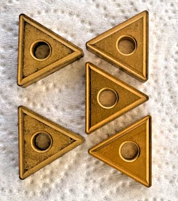 APT NEW 5PCS TNMG-542 C5 TIN COATED CARBIDE INSERTS