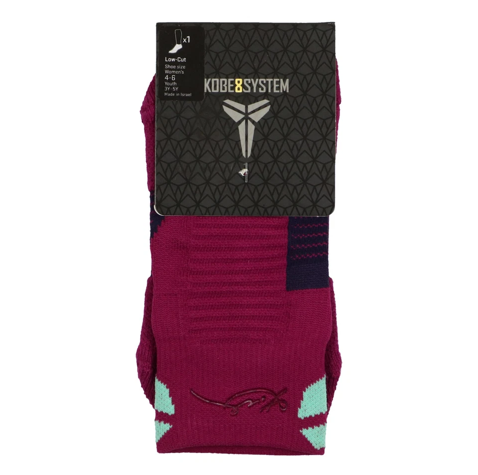 Calcetines NIKE Youth Kobe 8 System corte bajo talla S pequeños (3Y-5Y) púrpura como nuevos Pit Viper Foto 4 de 4