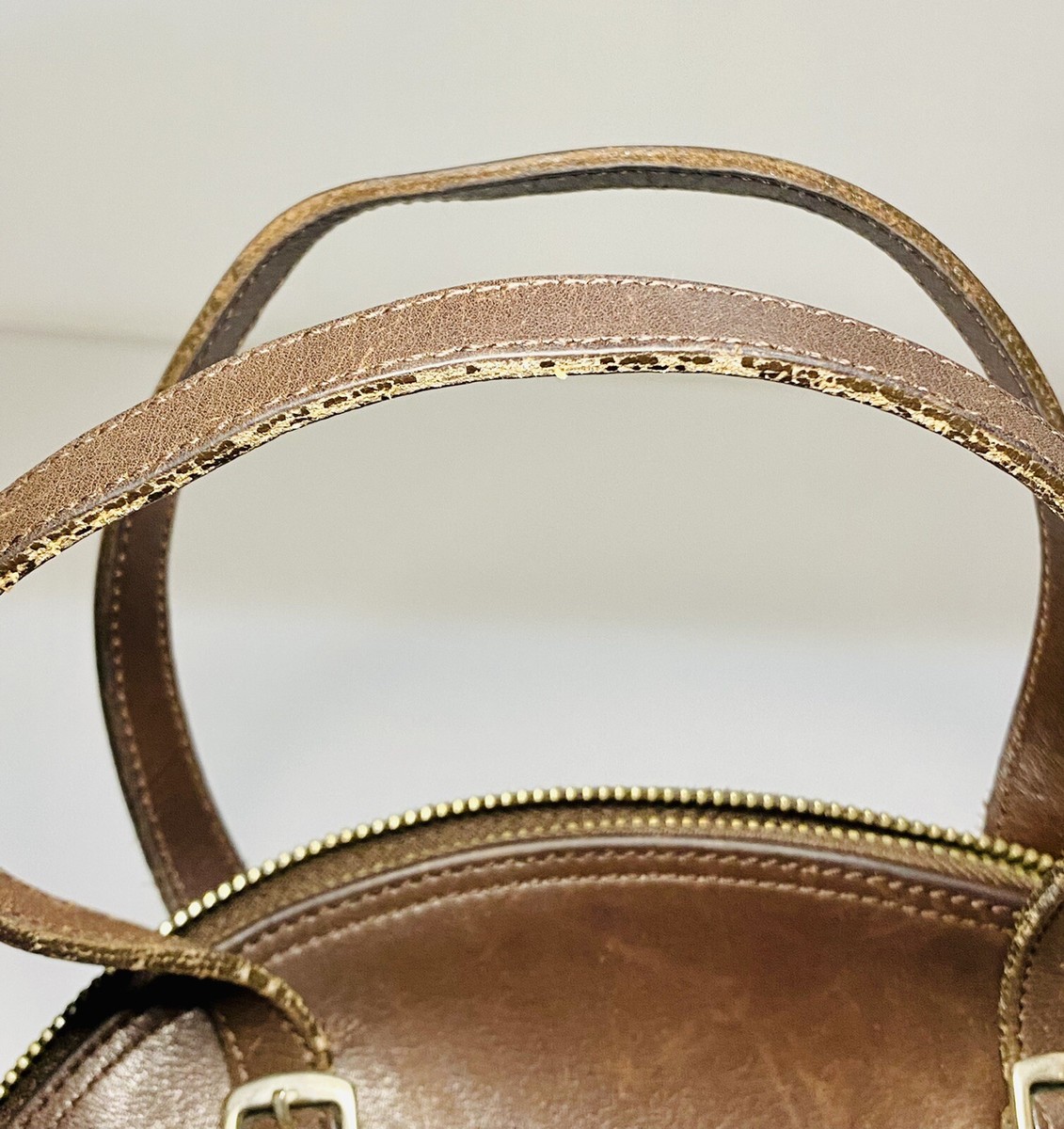 バッグ COACH USA Vintage Leather Dome 2Way Bag Vintage COACH #9050 