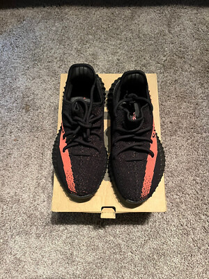 Size 7 - adidas Yeezy Boost 350 V2 Low Red Stripe 190308891575| eBay