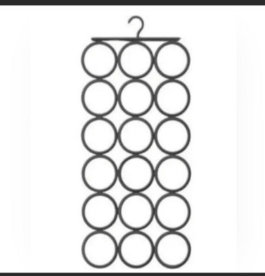 Ikea Komplement Multi Use Hanger Scarf Tie Belt Organizer 903.273.34 Gray