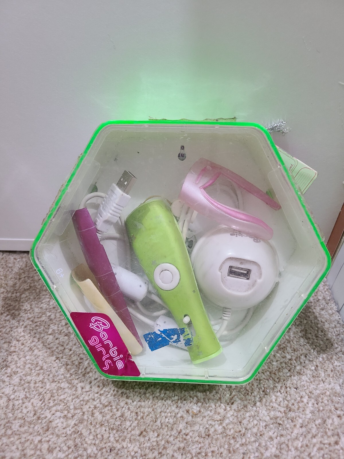 MATTEL BARBIE GIRLS MP3 PLAYER 2007 RARE GREEN Unsure If Working eBay