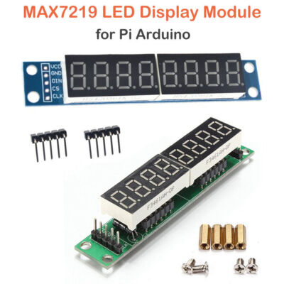MAX7219 LED Dot Matrix 8-Digit Digital Display Control Module Anzeige Arduino