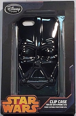 STAR WARS DARTH VADER iPhone 5/5S 3 DIMENSIONAL CLIP CASE Disney Store EXCLUSIVE