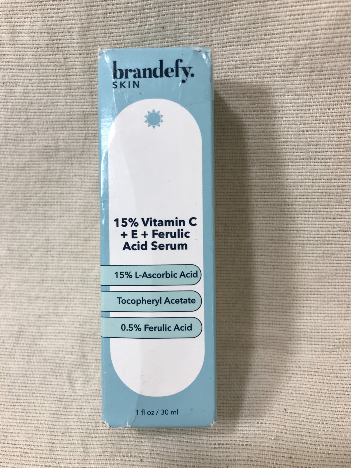 Brandefy 15 Vitamin C+E+Ferulic Acid Serum Anti Aging Wrinkles Dark