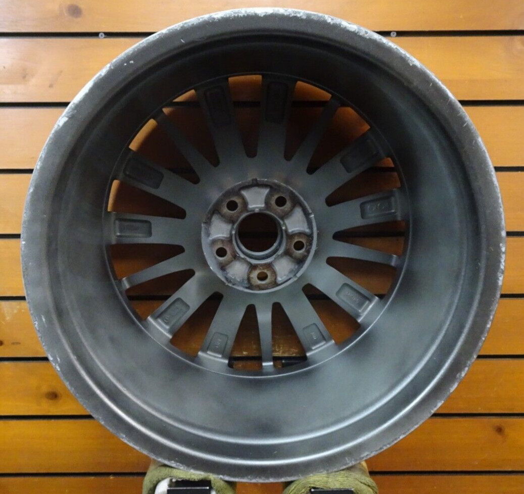 Maserati 2014 2015 97698 aluminum OEM wheel rim 19 x 10 CNC Charcoal Rear