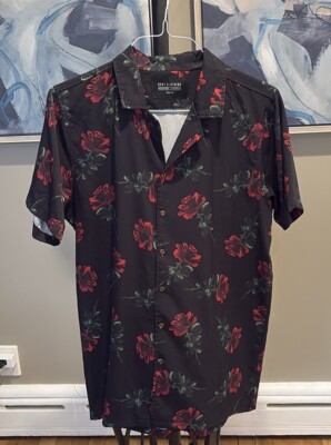 DVNT Clothing Floral Men s Shirt