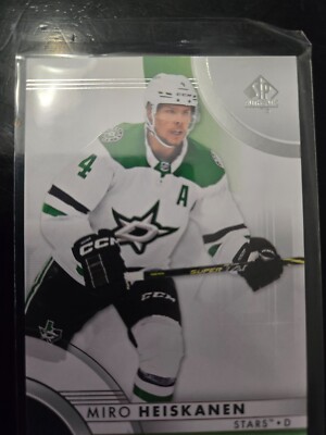 2023-24 SP Upper Deck Authentic Hockey  BASE Card micro heiskanen card 42