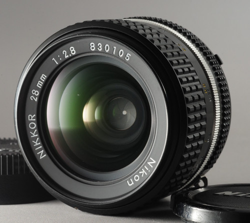 US Stock SIC ver N Mint Nikon Ai-s NIKKOR 28mm F/2.8 MF Wide Lens #3567