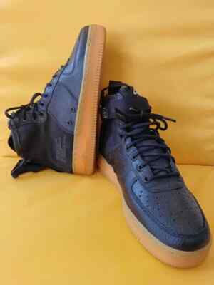 Nike SF Air Force 1 Mid Black Gum - Goddess of Victory