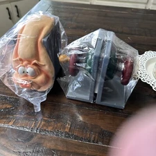 Hog Pig Bookends Resin Cranks At Ends Pig In The Middle