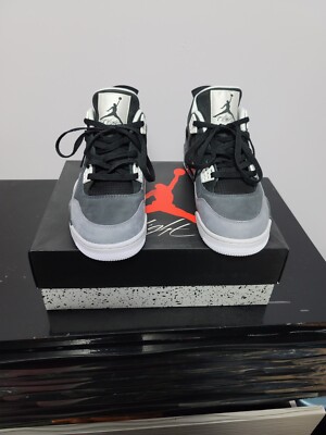 Nike Air Jordan 4 IV Retro Fear Pack 2013 Cool Grey Shoes Size 11.5 626969-030