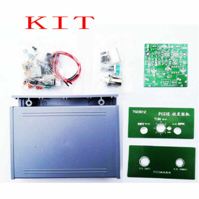 Super PIXIE CW short wave transceiver machine complete set of parts + shell