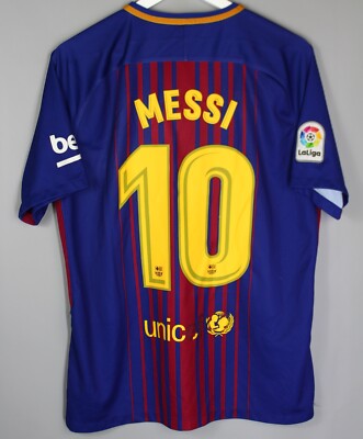 FC BARCELONA SPAIN 2017 2018 HOME FOOTBALL SHIRT JERSEY CAMIESTA L