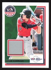 2022 Panini USA Stars & Stripes Ryan Harwood USA Materials MEM #USAM-RD Card