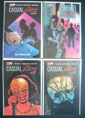 Casual Fling #1 - 4 (AWA) Set 1st Print Near Mint